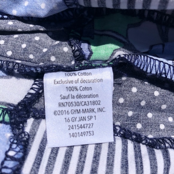 Gymboree Girls Blue/White & Green Patchwork Cotton Skirt Size 4 - Picture 6 of 9